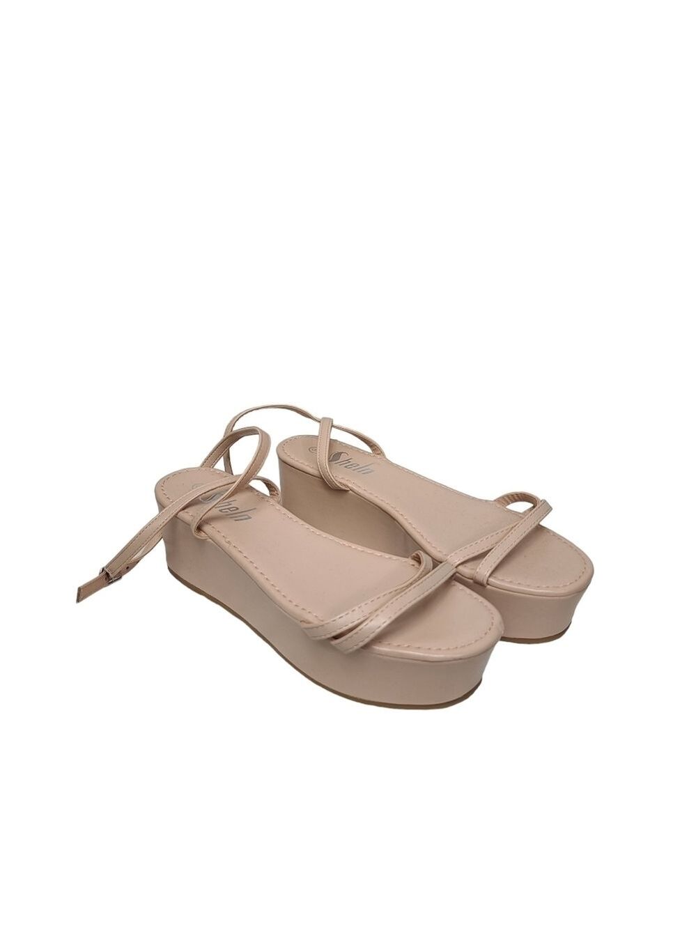 Shein Pink Platform Sandals 9
